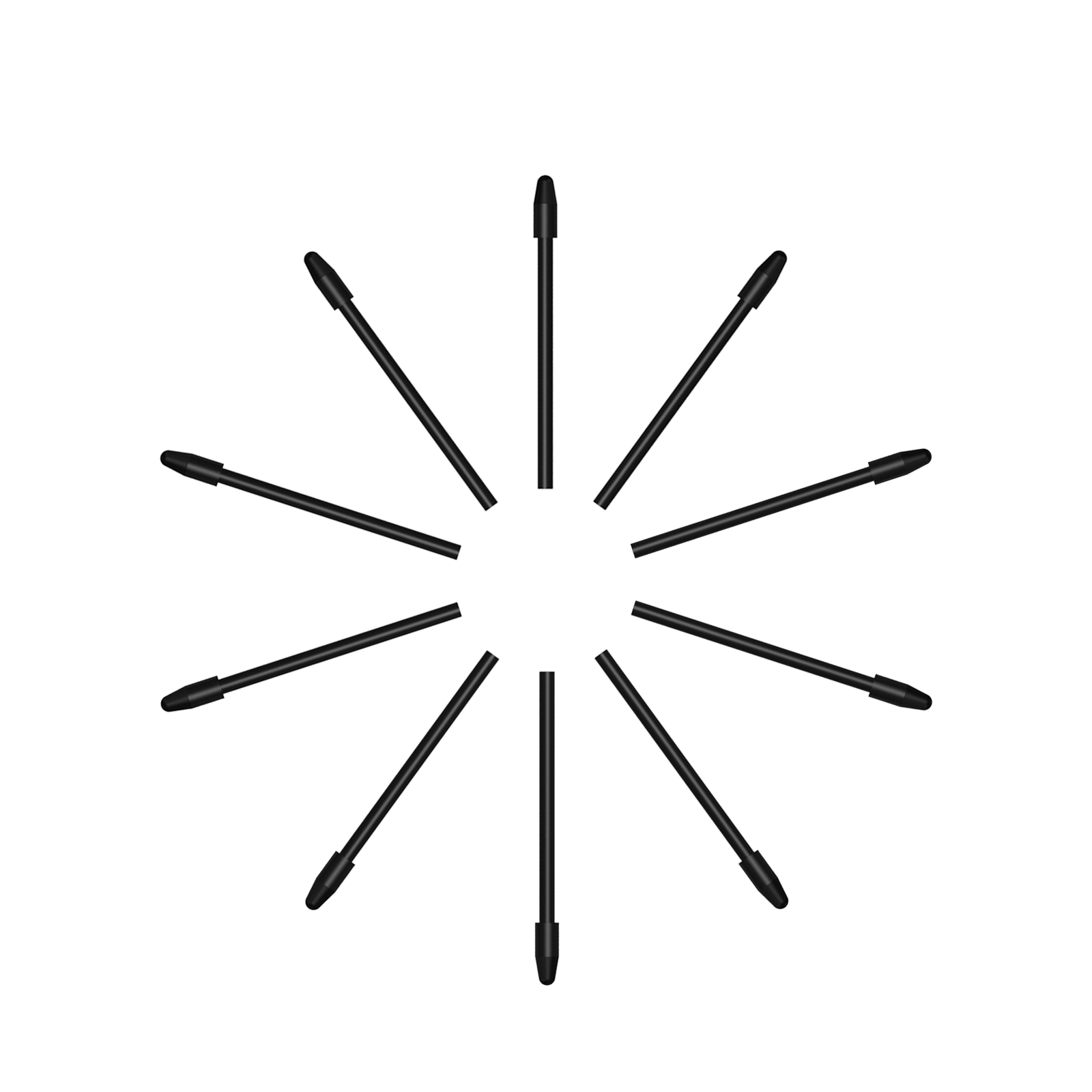 P09 replacement nibs for battery-free stylus, designed for studio 16 and a2 drawing tablet