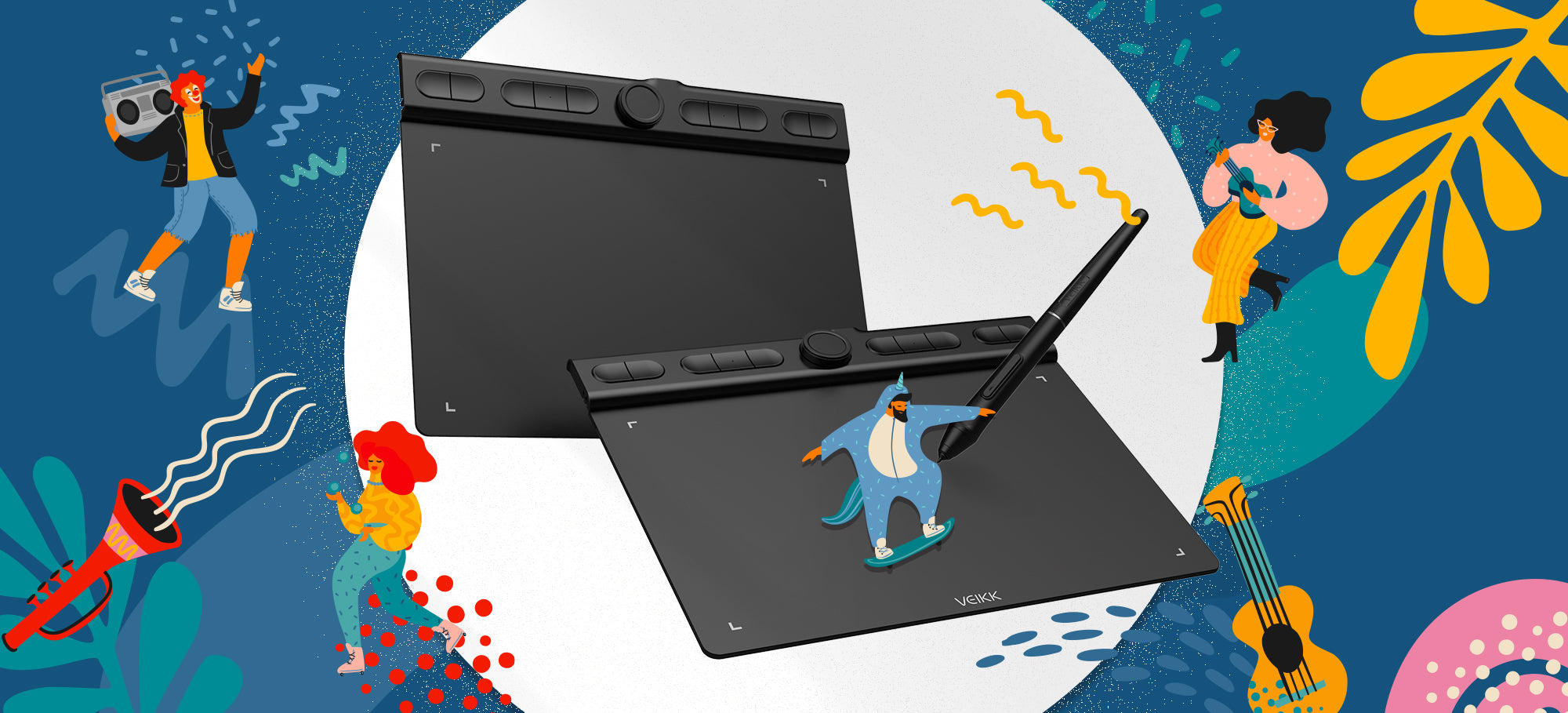 home page new arrivial VK850 pen drawing tablet