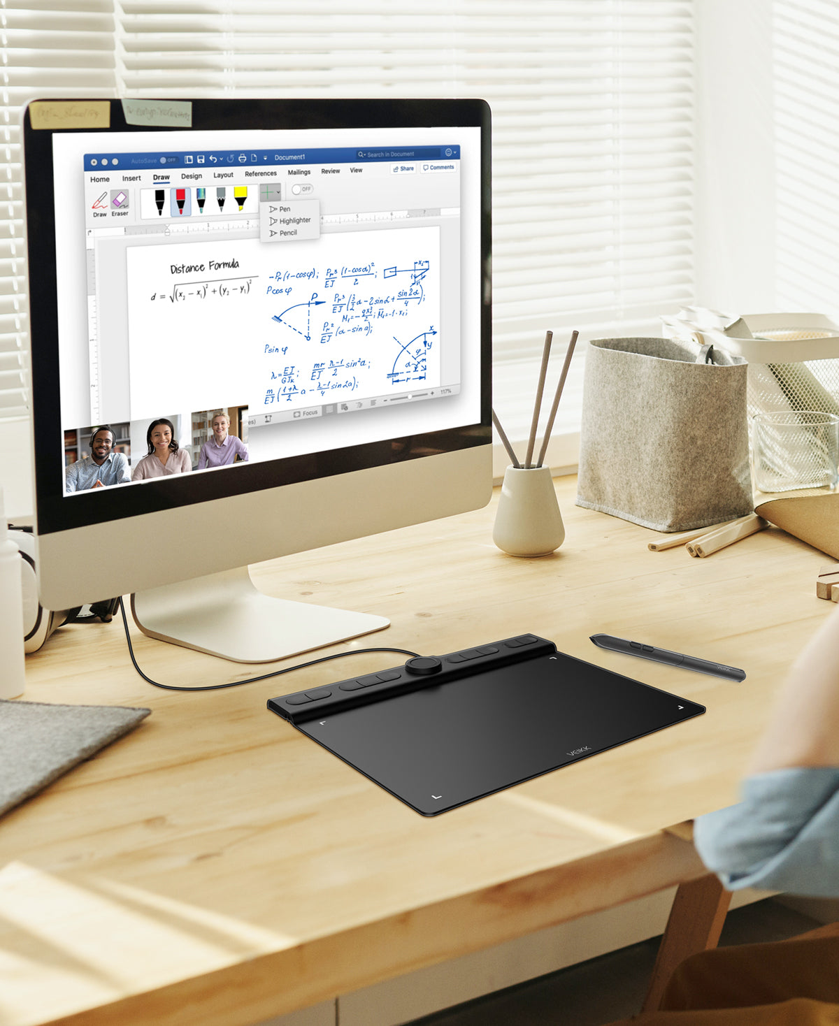 vk850 drawing tablet perfect for artist, hobby creators, students online learning, beginners