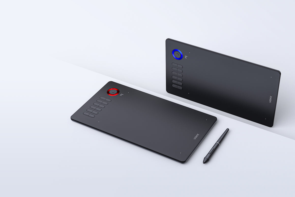 A15Pro Pen Tablet with 12 shortcut keys and one dial to improve your productivity