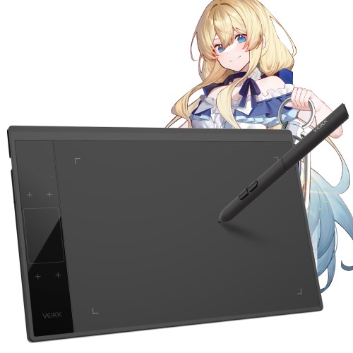 VEIKK A30 selling V2 Drawing Tablet 10x6 Inch Graphics Tablet with Battery-Free Pen and