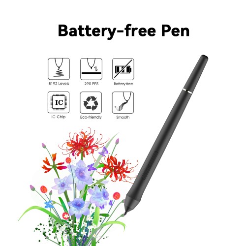 VEIKK Studio VK1560 Interactive Pen Display Drawing Tablet