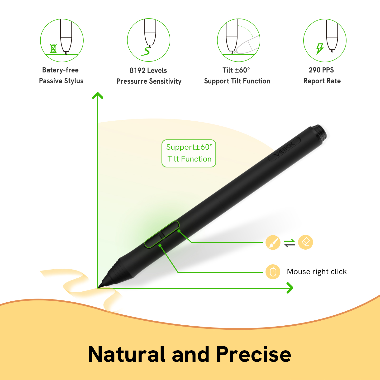 Veikk Creator A15 Pen Tablet & Digital Pen Tablet