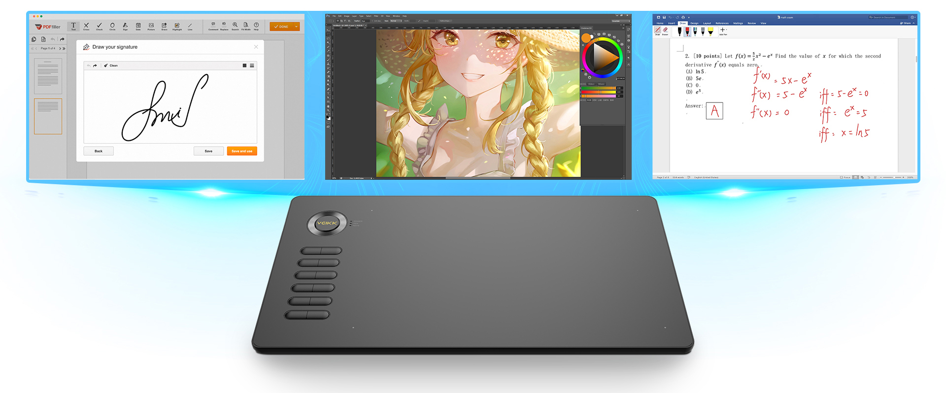 VEIKK Creator A15 Pen Tablet & Digital Pen Tablet