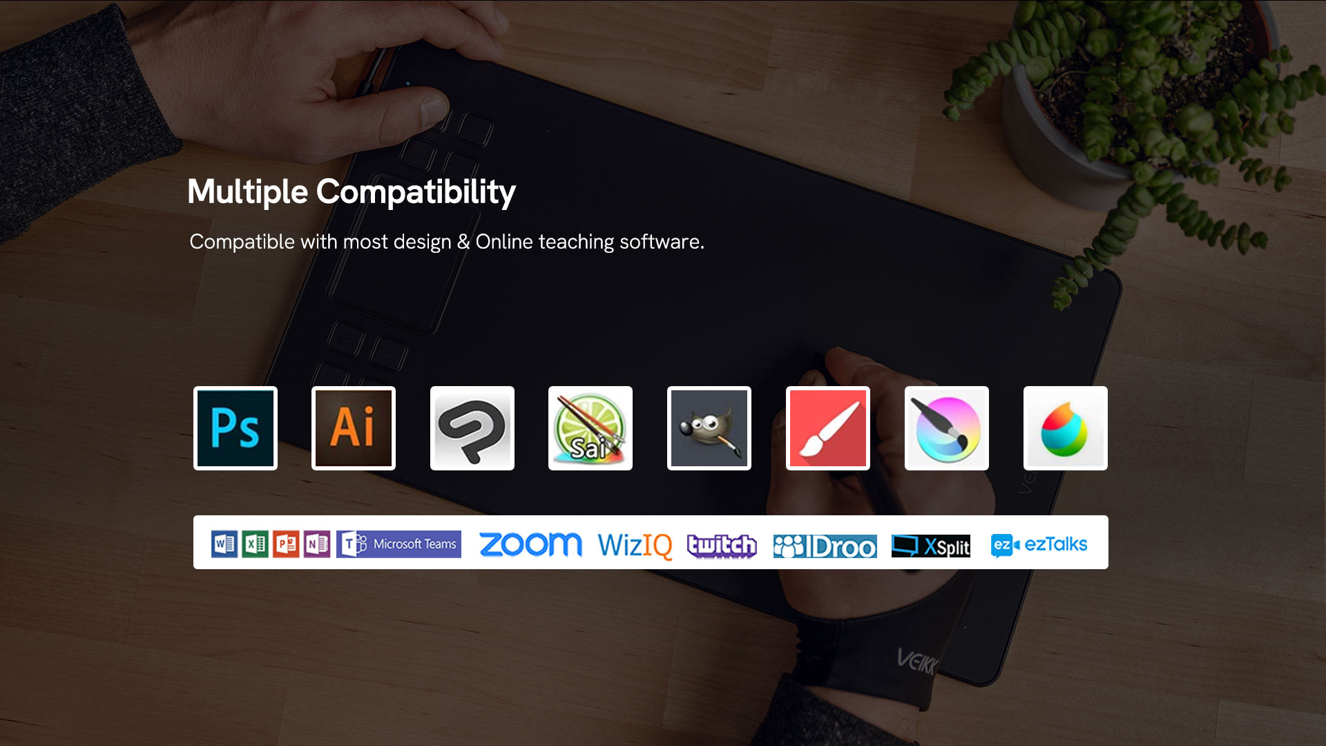 VEIKK Creator A50 Pen Tablet & pen tablets for