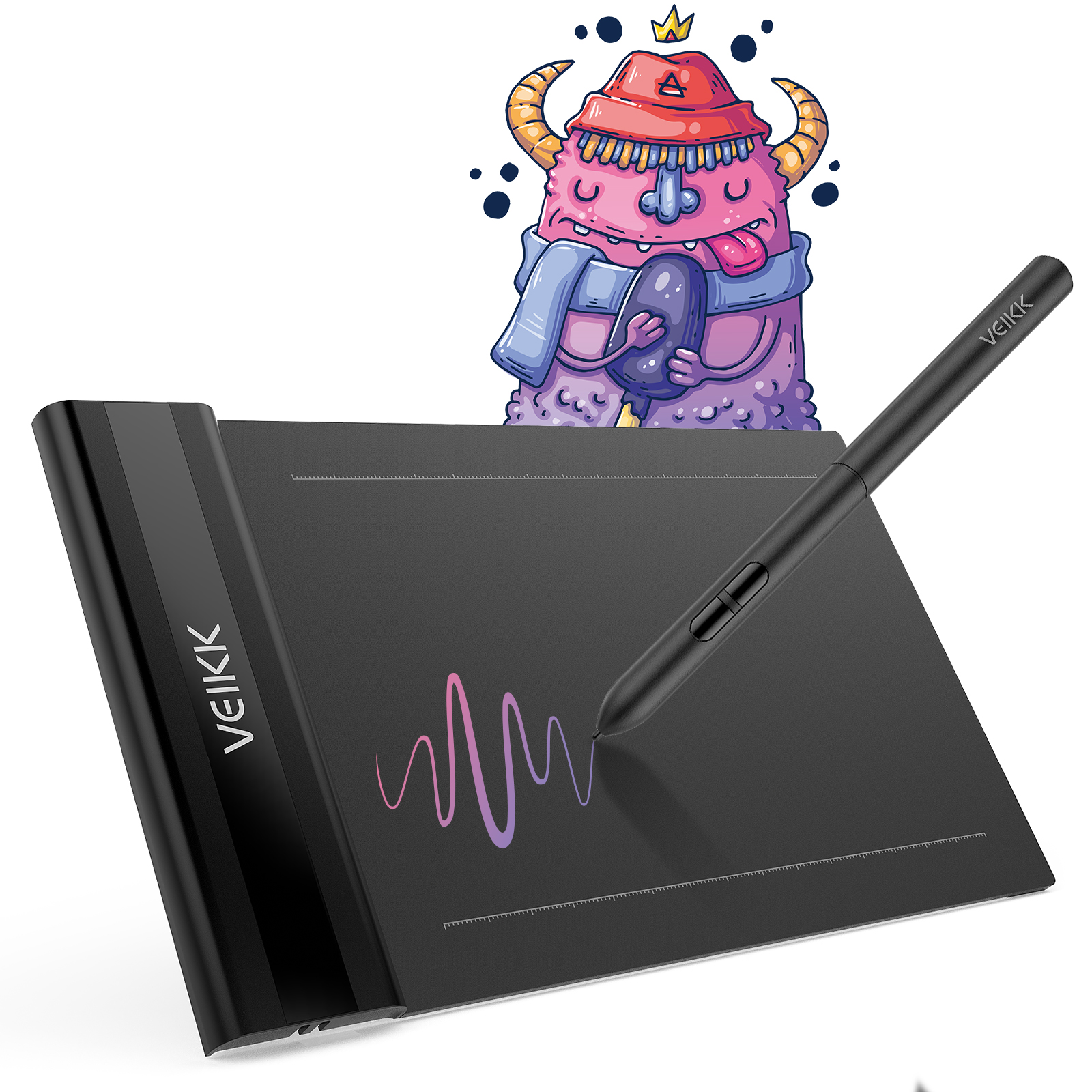 VEIKK Creator Pop S640 Pen Tablet & Digital Drawing Art Tablet